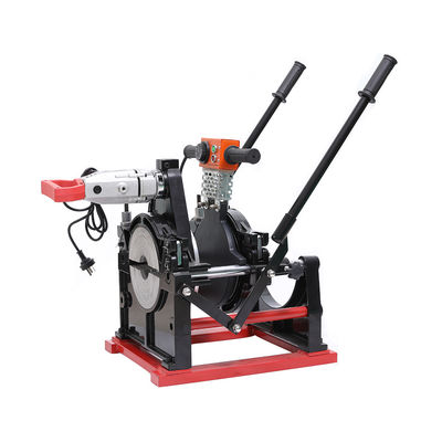 دستگاه جوش لب به لب فیوژن 63 میلی متر تا 200 میلی متر HDPE 2 گیره نیمه خودکار